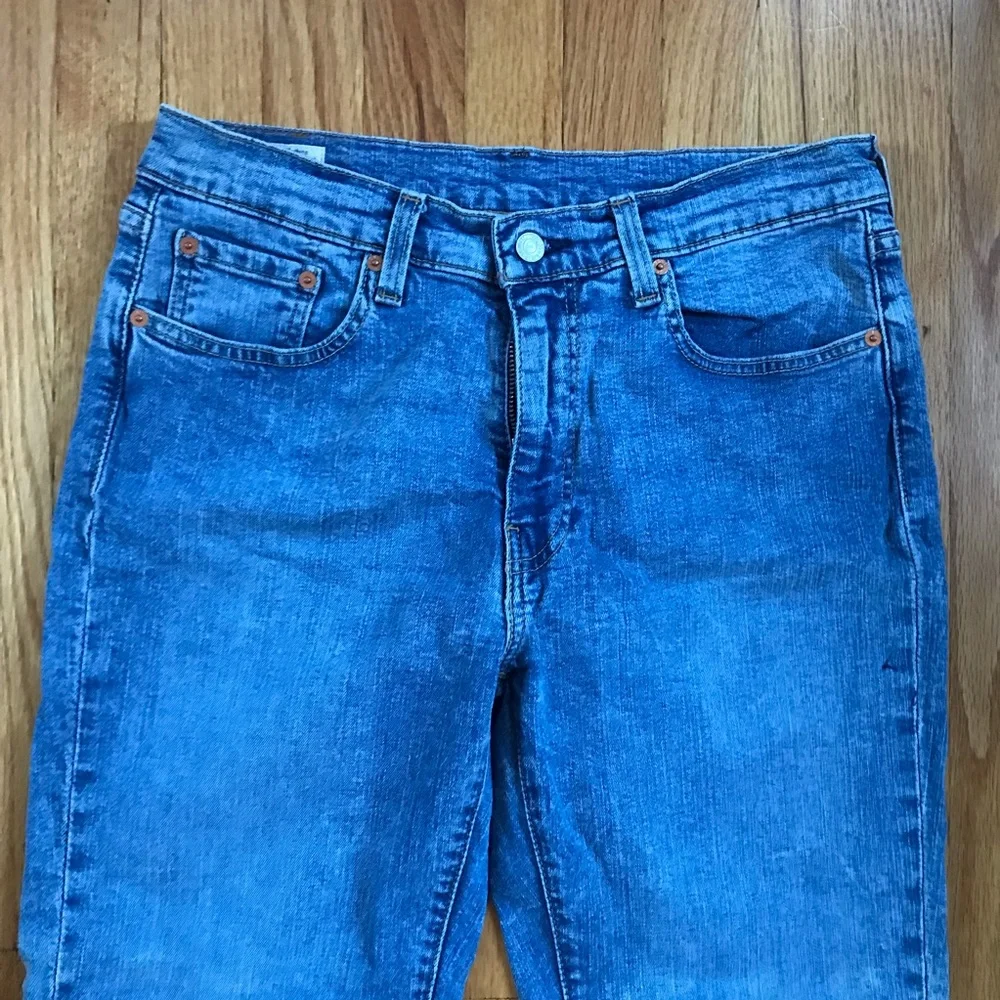 Levi's 514 Flex Classic Straight Blue Denim Jeans 33x30